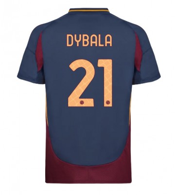 AS Roma Paulo Dybala #21 Replika Tredjetrøje 2024-25 Kortærmet